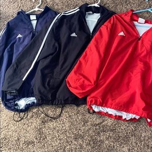 Nike windbreakers 🔥🔥🔥 black , navy blue , red